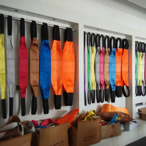 Cáp vải cẩu hàng 10 tấn bản dẹp webbing sling