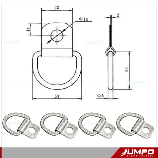 D Ring Cargo Tie Down