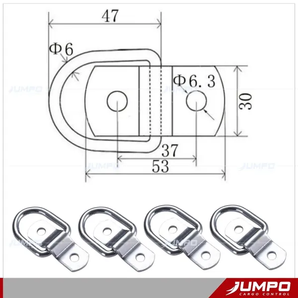 D Ring Cargo Tie Down