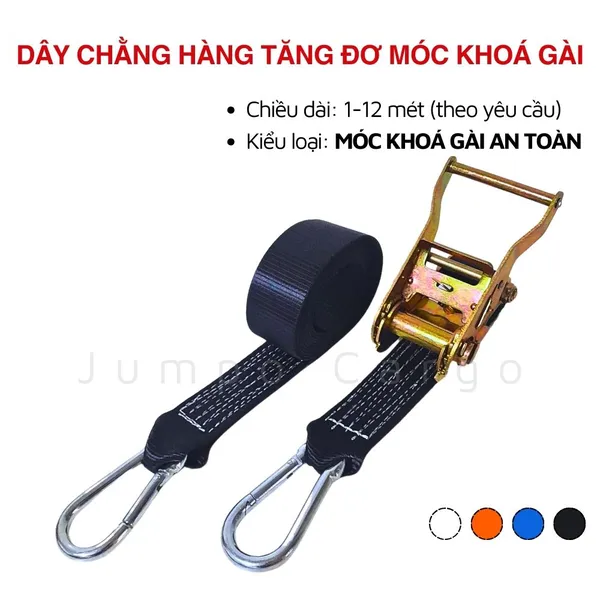 Dây Chằng Hàng Tăng Đơ Bản 35mm 2 Tấn 