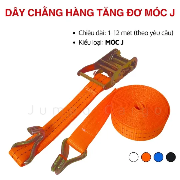 Dây Chằng Hàng Tăng Đơ Bản 35mm 2 Tấn 