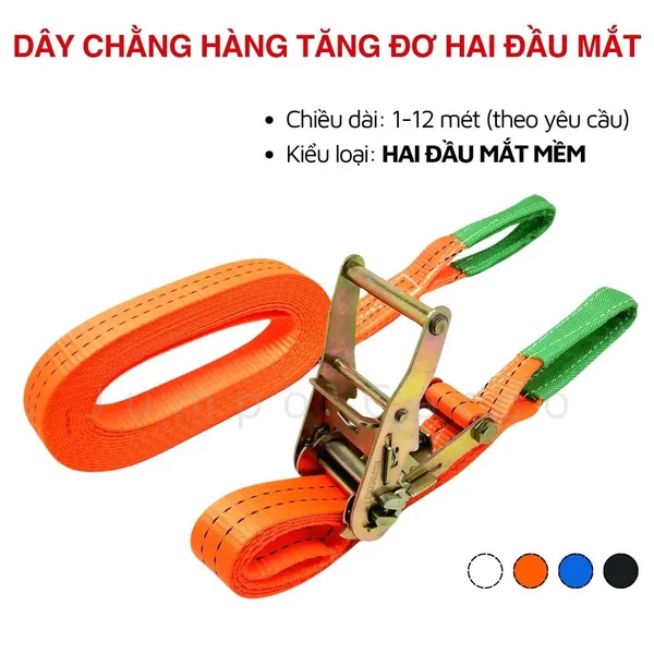 Dây Chằng Hàng Tăng Đơ Bản 35mm 2 Tấn 