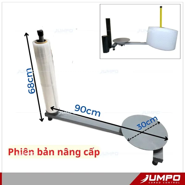 The Base Film Wrapping Machine Rotates 360 Degrees