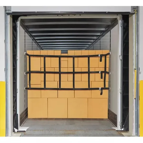 Luới chằng hàng trong thùng xe tải đầu khóa E-track