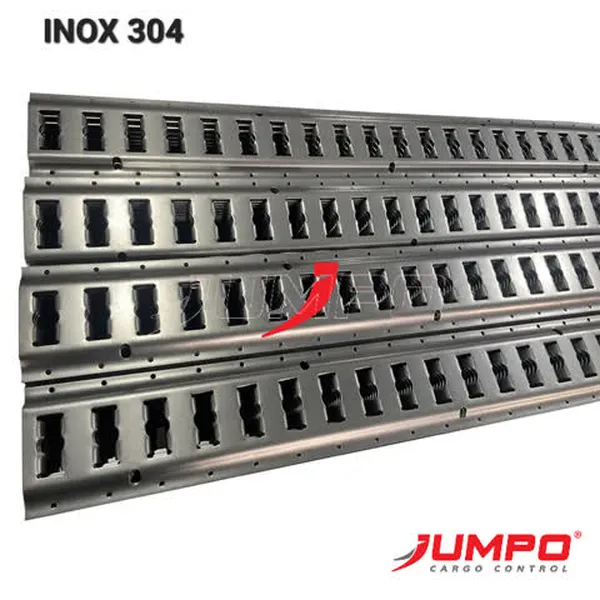 Thanh ray e-track kiểu ngang inox 304