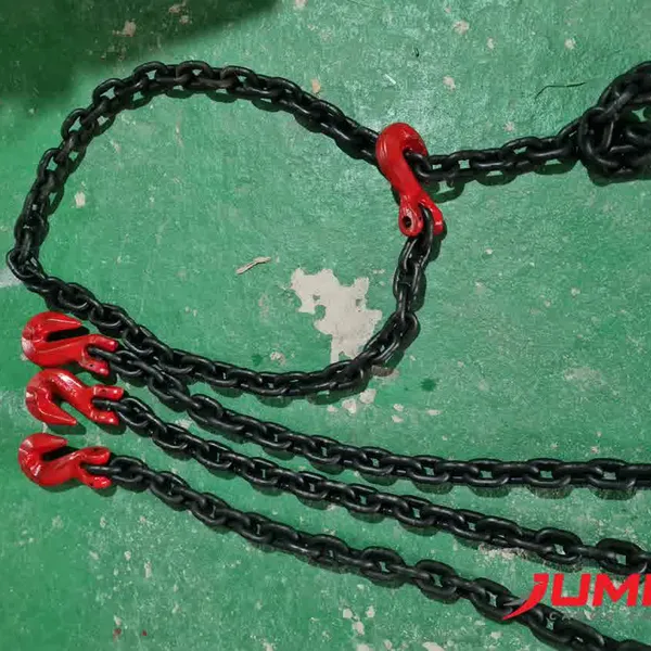 Dây xích cẩu hàng 1 đầu móc thu ngắn xích