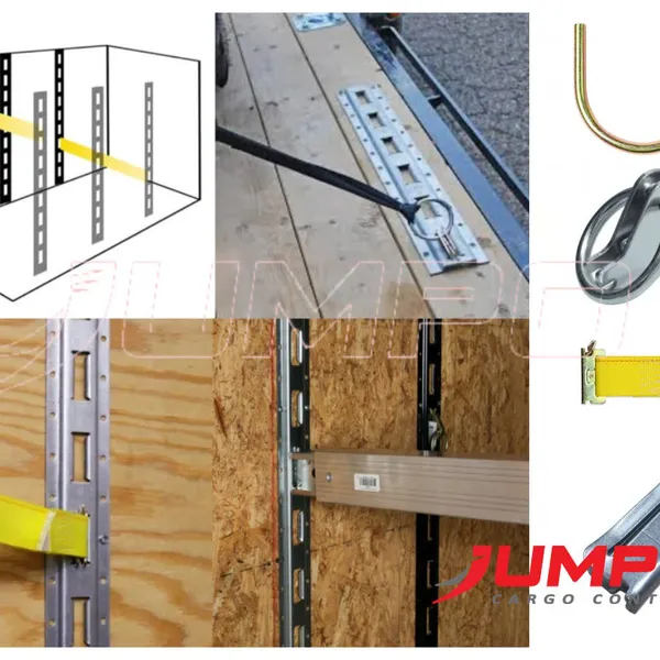 Thanh ray etrack kiểu đứng