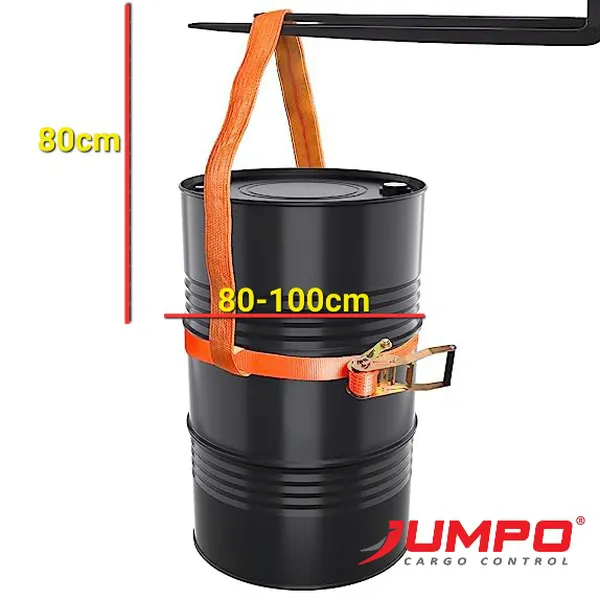 Cáp vải cẩu thùng phuy 500kg loại 1 tăng đơ