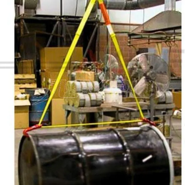 Sling cáp vải cẩu thùng phuy kiểu ngang 500kg