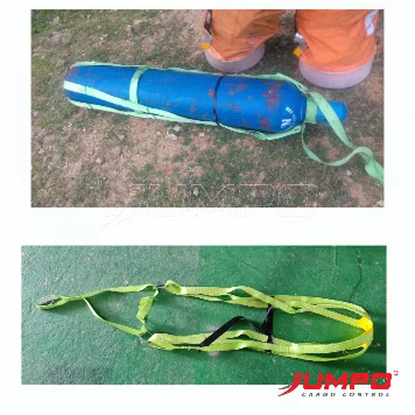 Cáp vải cẩu bình khí OXY CO2