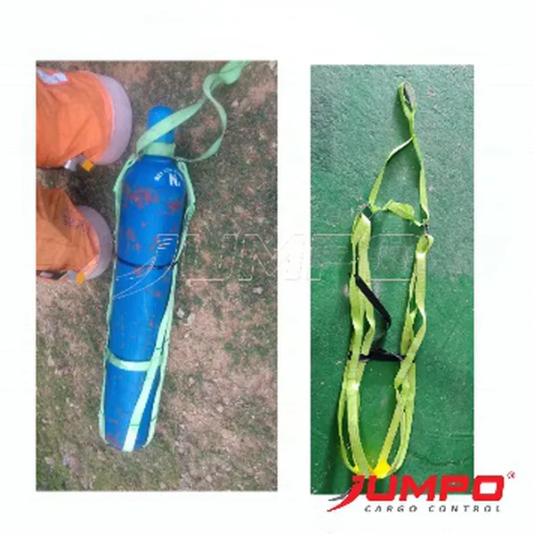 Cáp vải cẩu bình khí OXY CO2