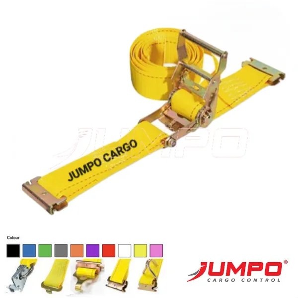 2" Logistic Van ratchet e-track strap 2000kg