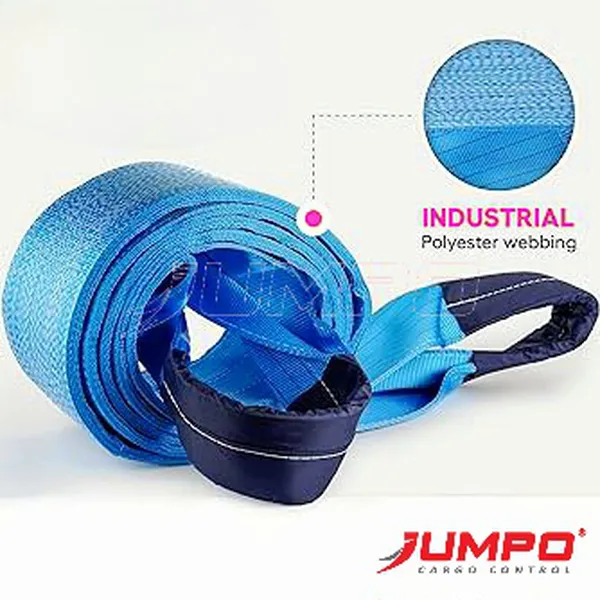 Cáp vải cẩu hàng bản dẹp 16 tấn webbing sling