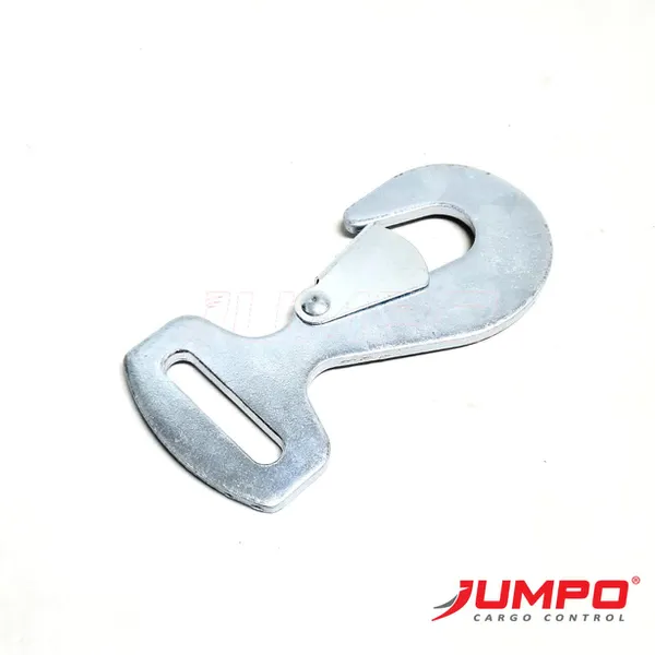 Móc snap hook bản dẹp 50mm 5000kg khóa an toàn
