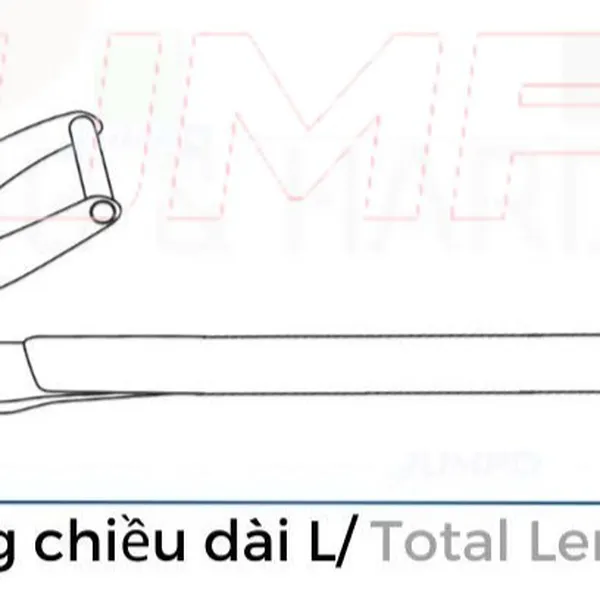 Dây cảo chằng hàng tăng đơ bản 50mm 2000kg không móc