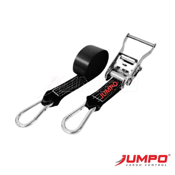 Dây chằng hàng tăng đơ bản 35mm móc khóa an toàn snap hook
