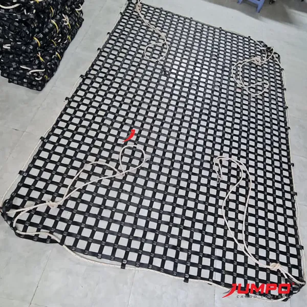 Lưới chằng hàng thùng hàng khoang hàng vật tư tàu biển