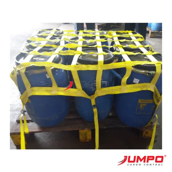 Lưới chằng hàng pallet tải nặng dây đai polyester