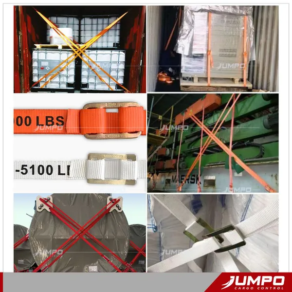 Bọ thép khóa dây đai 35mm chằng hàng lashing buckle