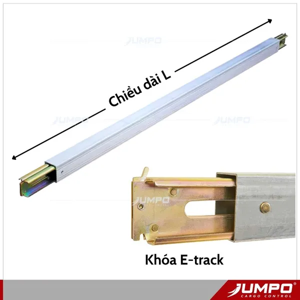 Thanh chắn hàng dùng cho ray e-track