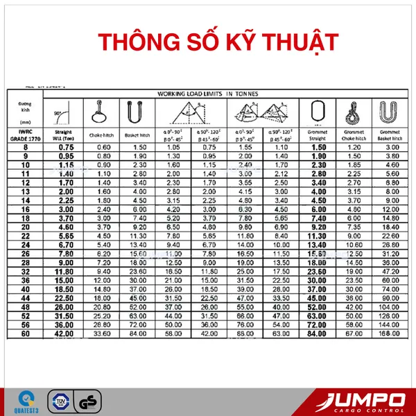Steel Wire Rope 1-Leg Lifting Sling