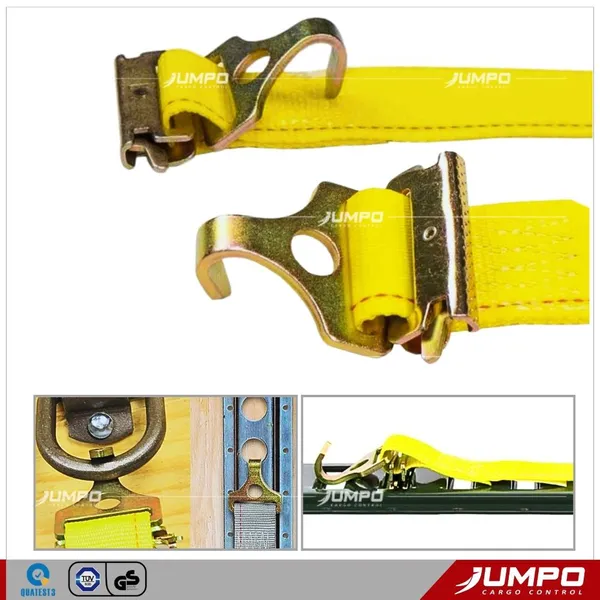 Dây Chằng Hàng Bản 5cm Móc E Track - Móc J