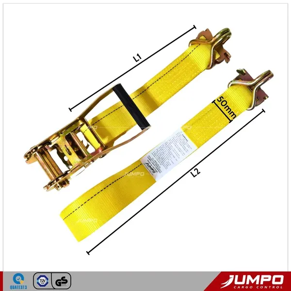 Dây Chằng Hàng Bản 5cm Móc E Track - Móc J