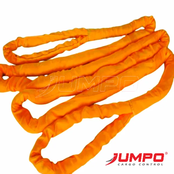 Round-sling 50 tấn cáp vải cẩu hàng bản tròn