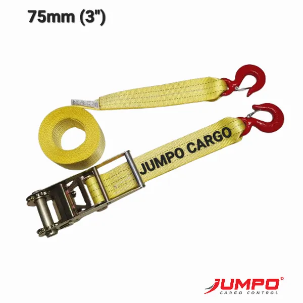 Dây chằng hàng tăng đơ bản 75mm 10 tấn móc khóa an toàn