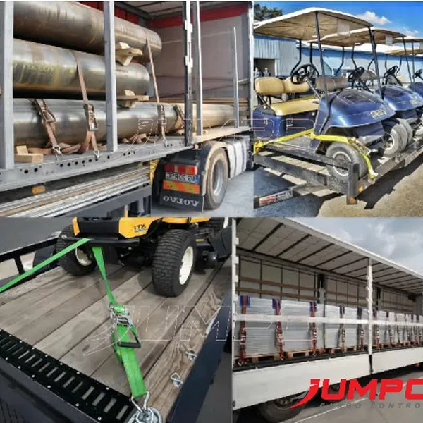 Dây cảo chằng hàng bản 50mm 5 tấn lót chống cắt