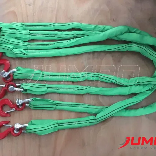 Cáp vải tròn  cẩu hàng 1 chân - cáp vải round sling