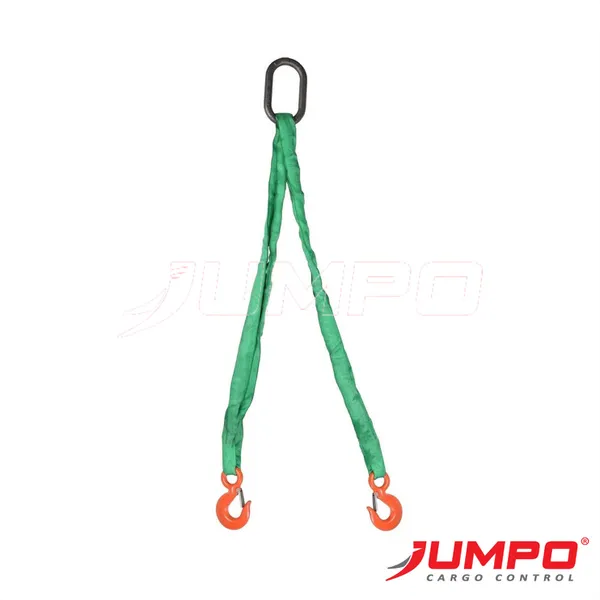 Dây cáp vải cẩu hàng 2 chân cáp vải tròn round sling