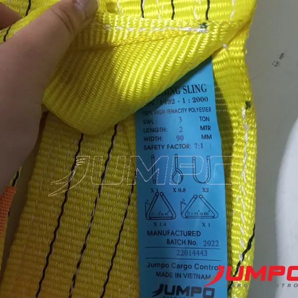 Cáp Vải Cẩu Hàng Bản Dẹp – Webbing Sling 7:1