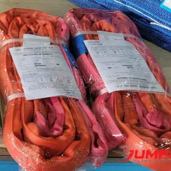 Cáp vải cẩu hàng Hàn Quốc Myung Sung - bản tròn Round sling