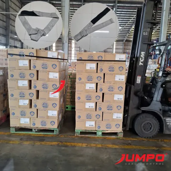 Dây đai chằng pallet bản 100mm -1 đầu gắn khoen chữ nhật