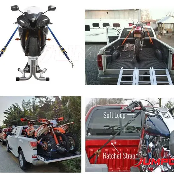 Dây chằng hàng tăng đơ bản 35mm vận chuyển xe máy