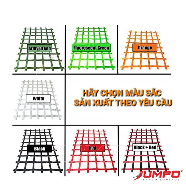 Lưới chằng hàng container bản 38mm