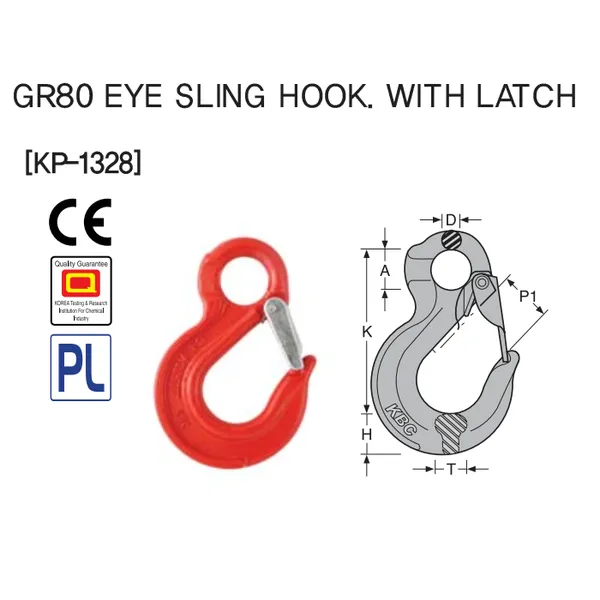 Móc cẩu mắt Hàn Quốc G80 KBC KP-1328