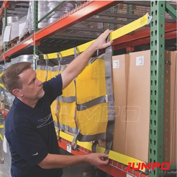 Lưới chằng hàng hàng cho pallet trên kệ rack