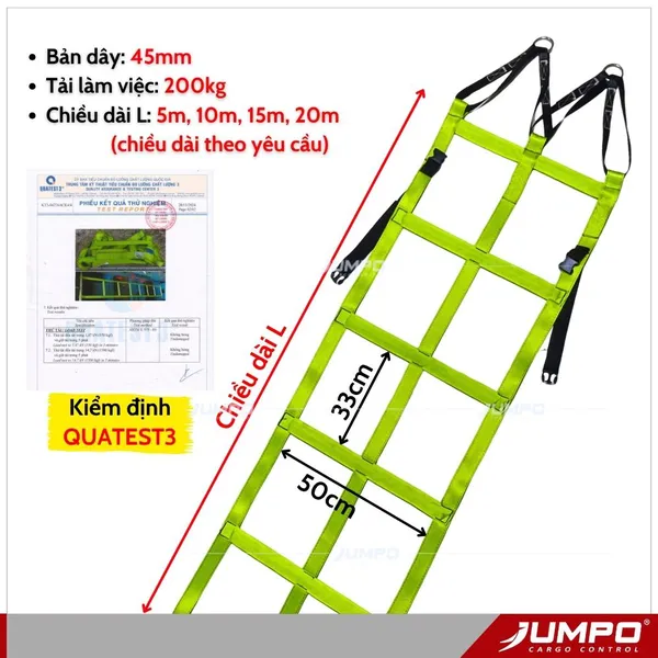 Thang Dây Thoát Hiểm Gia Đình - Thang Dây Cứu Hộ Chung Cư Cao Cấp