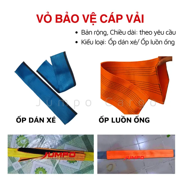 Cáp Vải Cẩu Hàng Bản Dẹt