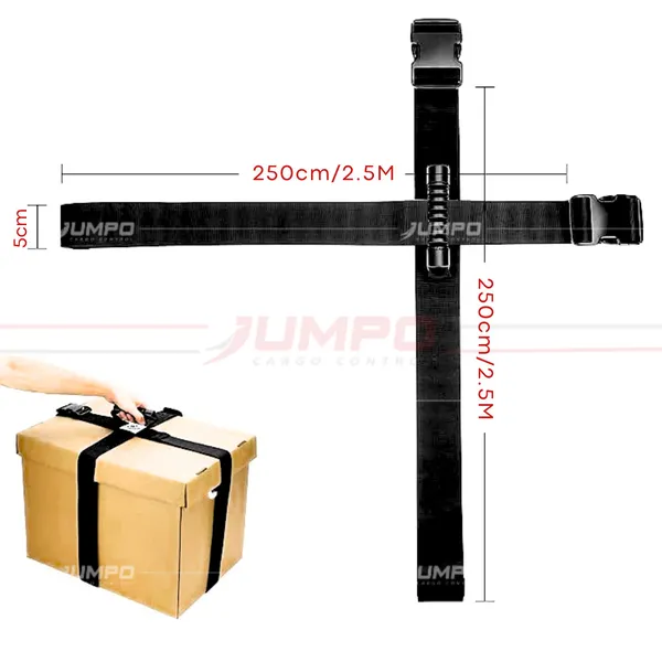 Plastic Buckle Tie-Down Straps