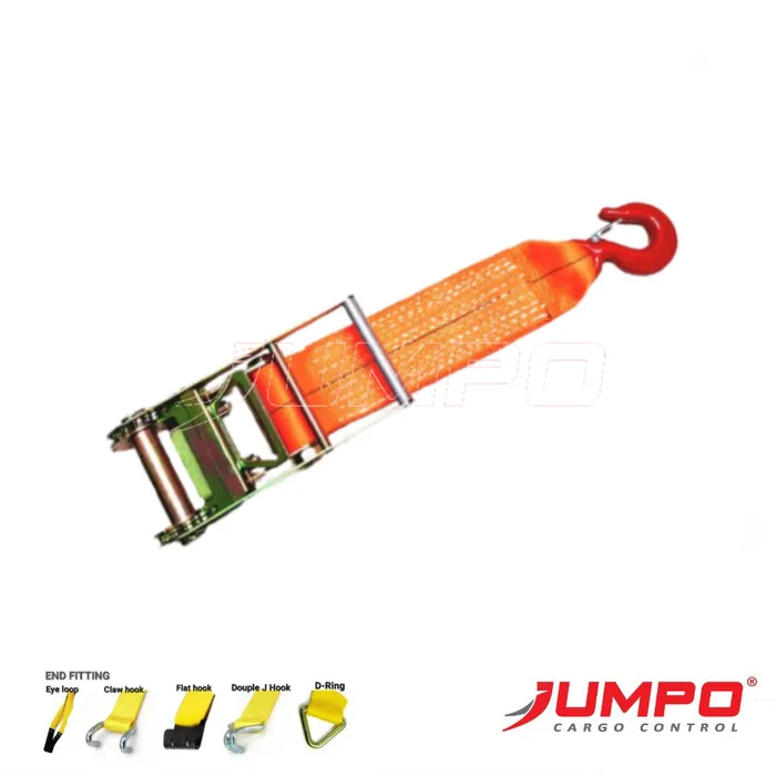 Đoạn ngắn đầu tăng đơ may móc bản 10cm 10 tấn