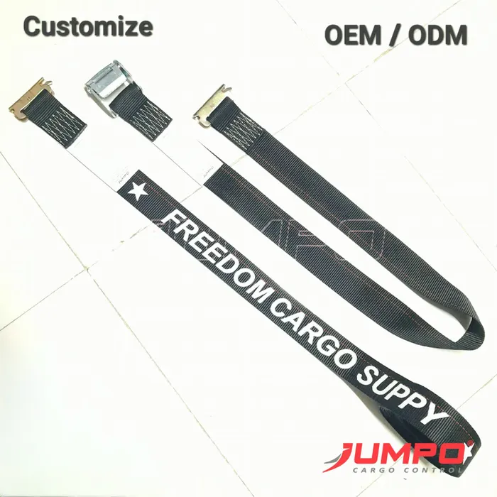 Dây chằng hàng khóa cam 2 đầu E-track theo yêu cầu