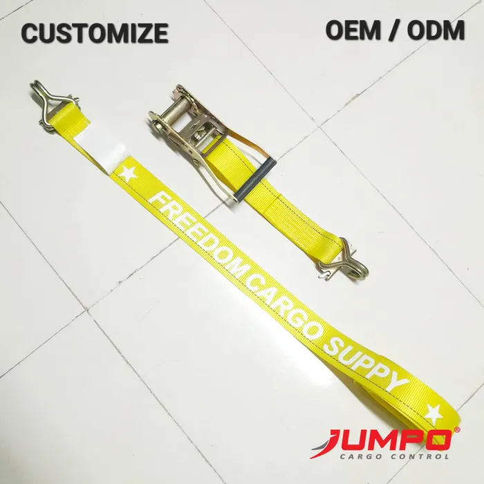 Dây chằng hàng tăng đơ móc J & E-track 2000kg theo yêu cầu