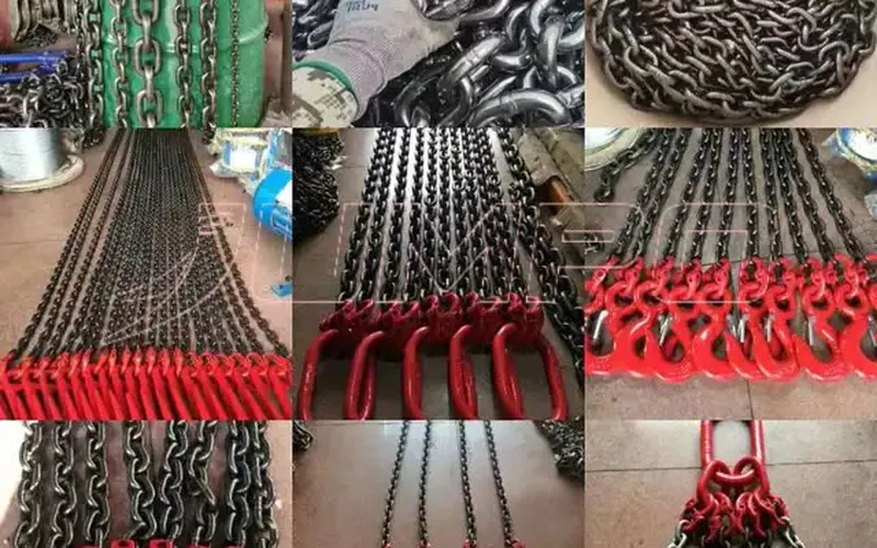 Dây xích cẩu hàng đủ size G80 6li-20li