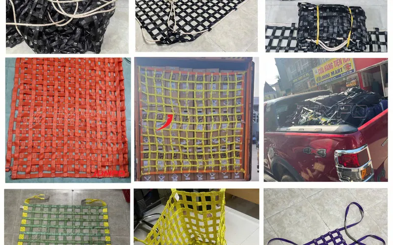 Jumpo nơi Sản xuất lưới bẹ theo yêu cầu kích thước bản dây tải trọng