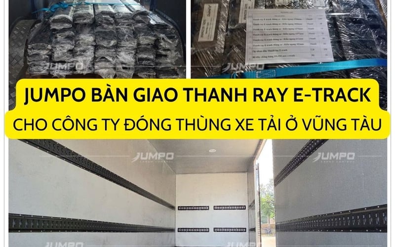 Bàn Giao Thanh Ray E-Track Và Phụ Kiện Cho Xưởng Đóng Thùng Xe Tải Tại Vũng Tàu