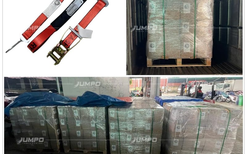 Hoàn Thành Đơn Hàng Dây Chằng Hàng 5 Tấn OEM Theo Màu Thương Hiệu Khách Hàng