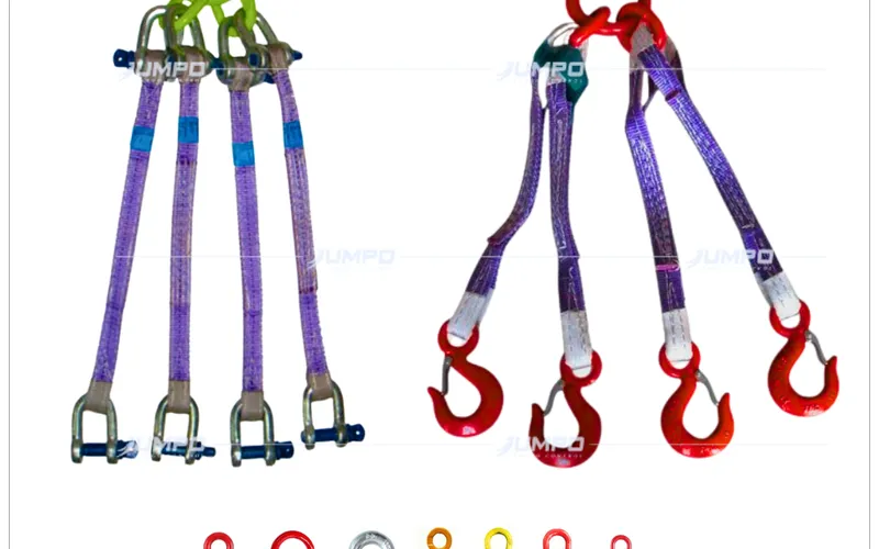 Cáp vải cẩu hàng nhiều chân 1-4 chân